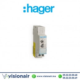 Minuterie simple temporisation HAGER Casablanca Maroc