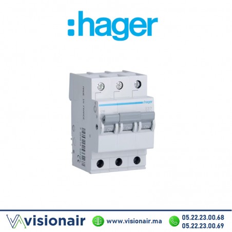 Disjoncteur HAGER 3P 32A MV332 Casablanca Maroc