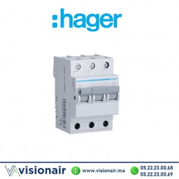 Disjoncteur HAGER 3P 40A MV340 Casablanca Maroc