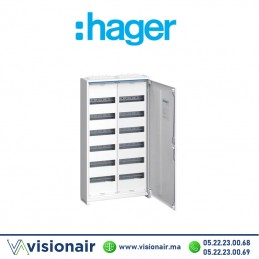 Coffret métallique Hager 950x550x161 144M FWB62S Casablanca Maroc