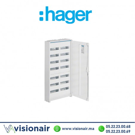 Coffret métallique Hager 1100x550x161 168M FWB72S Casablanca Maroc