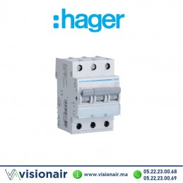 Disjoncteur HAGER 10KA 3P 25A NF325 Casablanca Maroc