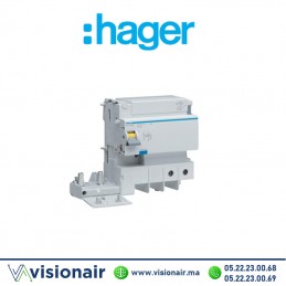 Bloc différentielle Hager  2x125A 30mA HLE299S Casablanca Maroc