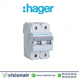 Disjoncteur HAGER 2P 125A HLE299S Casablanca Maroc