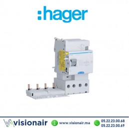 Bloc différentielle Hager 4P 300mA 40A - VISIONAIR Maroc