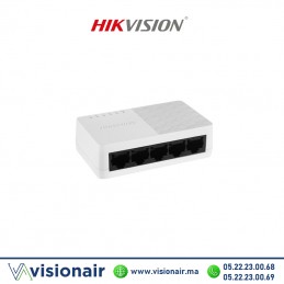Switch HIKVISION 5 ports 10/100 Mbps DS-3E0105D-O Casablanca Maroc