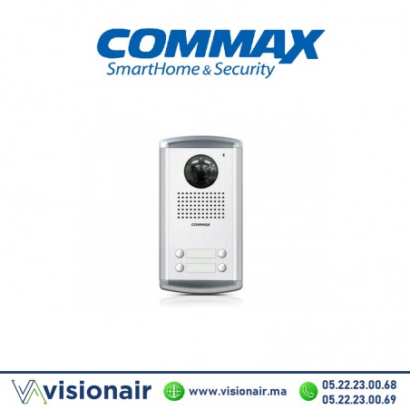 Platine de rue vidéophone COMMAX 4 postes DRC-4AC2 Casablanca Maroc