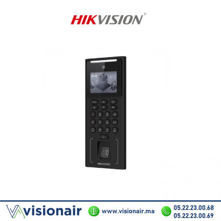 Pointeuse contrôle d'accès HIKVISION DS-K1T321MFWX Casablanca Maroc