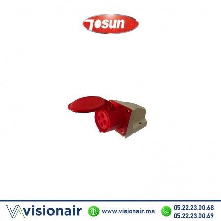 Prise industrielle Tosun 3P+T apparent 32A TSN124 -Casablanca Maroc