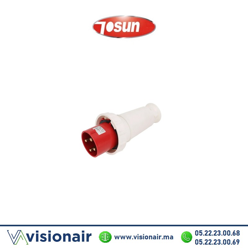 Prise industrielle Tosun 63A TS034 Casablanca Maroc