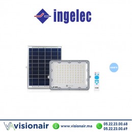 Projecteur LED solaire INGELEC 400W 6500°K PJSOL400S2 Casablanca Maroc