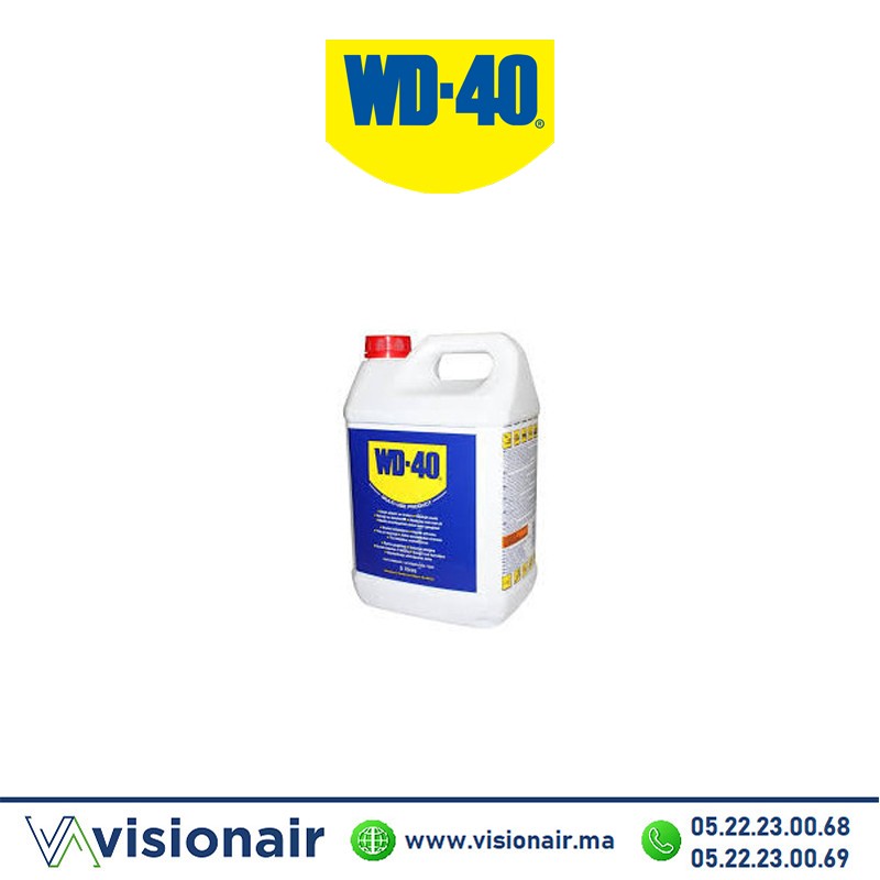 Lubrifiant dégrippant WD-40 5L Casablanca Maroc
