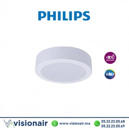 Panel LED PHILIPS Rond apparent 24W 6500°K MESON Casablanca Maroc