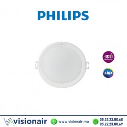 Panel LED PHILIPS Rond encastré 24W 3000°K MESON Casablanca Maroc
