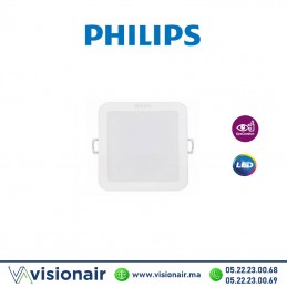 Panel LED PHILIPS Carré encastré 9W 3000°K MESON Casablanca Maroc