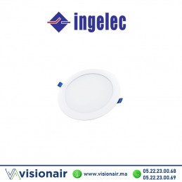 Panel LED INGELEC Rond encastré 3W 6500°K PLBR03EB Casablanca Maroc