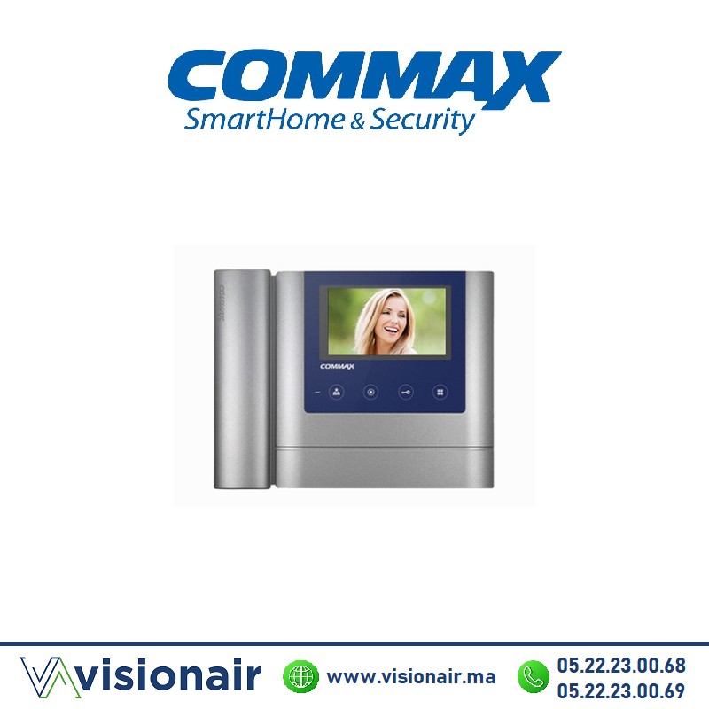 Moniteur vidéophone COMMAX écran LCD 4,3" CDV-43MHB Casablanca Maroc