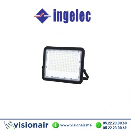 Projecteur LED Plat INGELEC 100W 3000°K / 6500°K PR2LED100 Casablanca Maroc