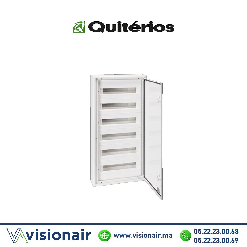 Coffret encastré Quitérios (6x16) 96M P125 34915 Casablanca Maroc