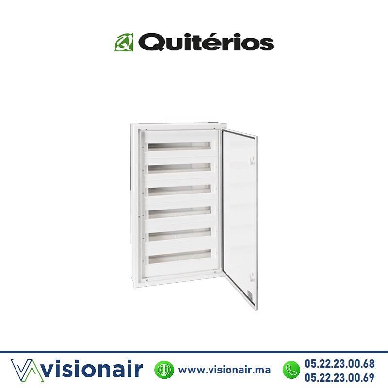 Coffret encastré Quitérios (6x20) 120M P125 34930 Casablanca Maroc