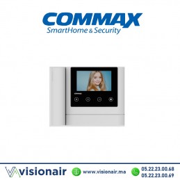 Moniteur vidéophone COMMAX écran LCD 4,3" BS Blanc CDV-43MHBSBL - Casablanca Maroc