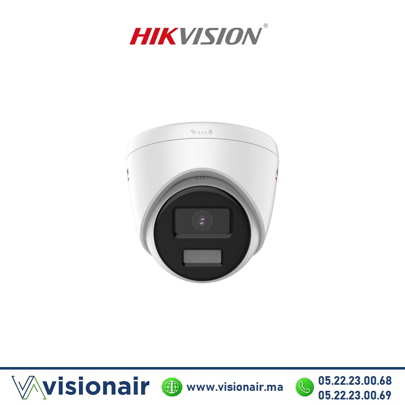 Caméra IP HIKVISION Dôme 6MP ColorVU  DS-2CD1367G2-L Casablanca Maroc