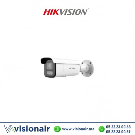 Caméra IP HIKVISION bullet 8MP Acusense Varifocal Smart Hybrid light DS-2CD2683G2-LIZS2U Casablanca Maroc