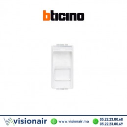 Prise RJ45 CAT6 BTICINO LivingLight blanc N4279C6 Casablanca Maroc