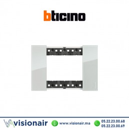 Plaque BTICINO Living Now 3 modules Ciel BTKA4803DA Casablanca Maroc