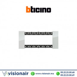 Plaque BTICINO Living Now 6 modules Ciel BTKA4806DA Casablanca Maroc