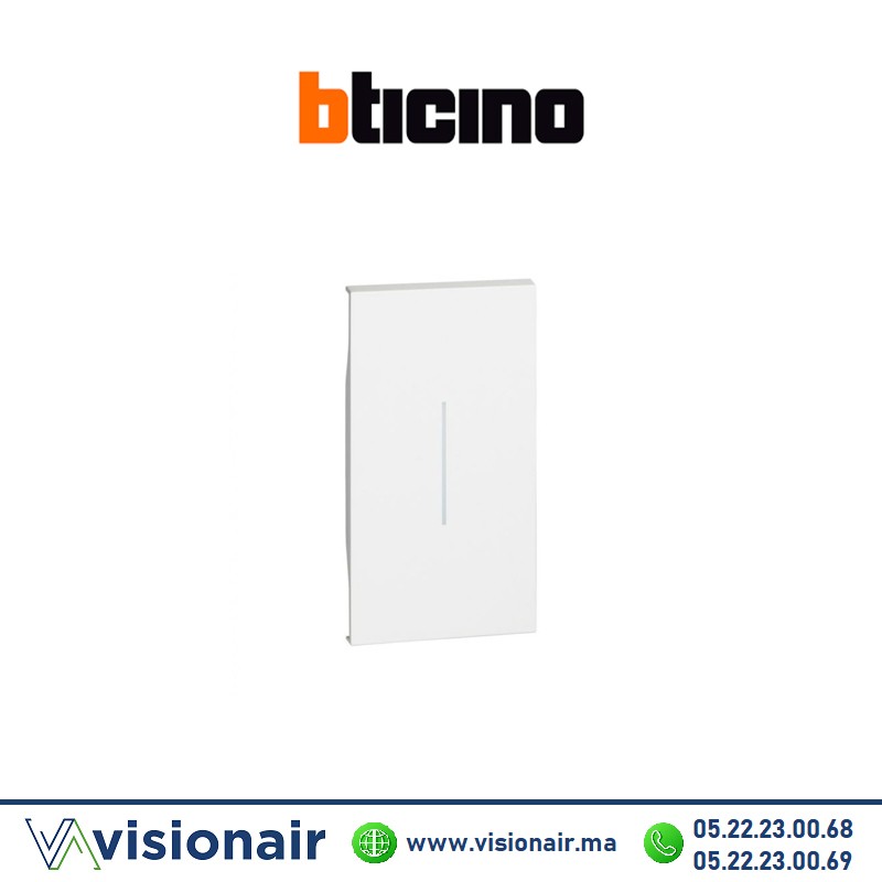 Enjoliveur CDE ECL 2M blanc Bticino Living Now BTKW01M2 Casablanca Maroc