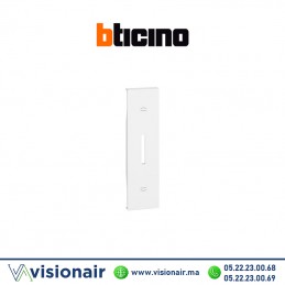 Enjoliveur interrupteur VR 1M blanc Bticino Living Now BTKW06 Casablanca Maroc