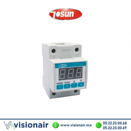 Relais surtensions min max TSN 1P+N 40A Casablanca Maroc