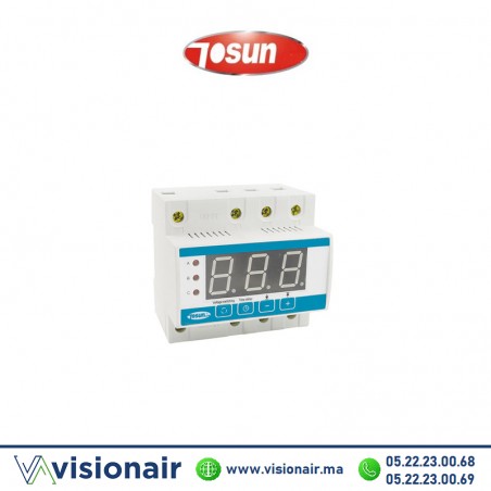 Relais surtensions min max TSN 3P+N 80A Casablanca Maroc