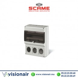 Coffret de chantier SCAME 3 Prises 16M IP66 400x328x140 672.4316 Casablanca Maroc