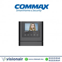 Moniteur vidéophone COMMAX écran LCD 4,3" Noir CDV-43MN Casablanca Maroc