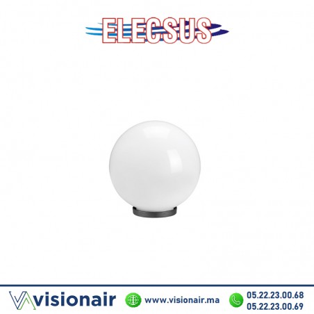 Boule lumineuse opale E27 pour jardin D200 Casablanca Maroc