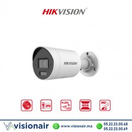 Caméra IP HIKVISION bullet 8MP Acusense Smart Hybrid light DS-2CD2083G2-LI2U Casablanca Maroc