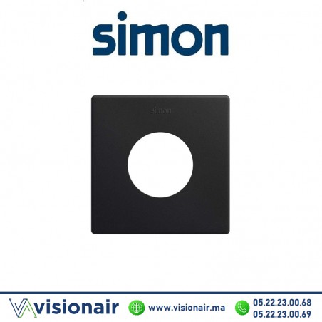 Cadre Simon 270 Minima 1 module 2P+T Noir mat 27110610-098 Casablanca Maroc