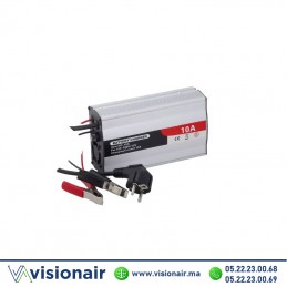 Chargeur de batterie 12v 10A 061-2010 Casablanca Maroc