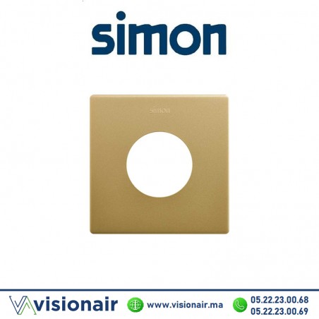 Cadre Simon 270 Minima 1 module 2P+T CLEAN Or 27110610-095 Casablanca Maroc