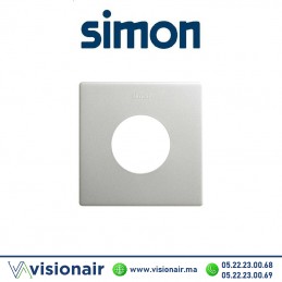Cadre Simon 270 Minima 1 module 2P+T CLEAN Aluminium 27110610-093 Casablanca Maroc