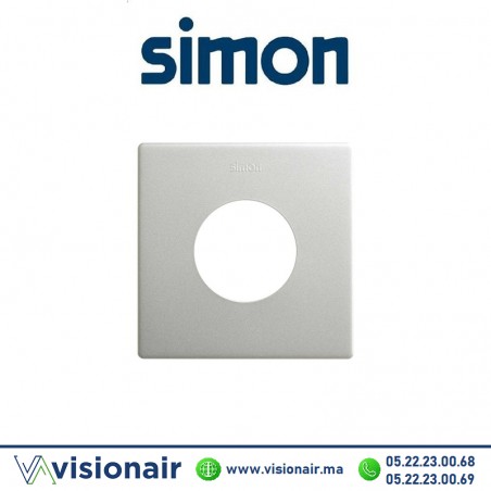 Cadre Simon 270 Minima 1 module 2P+T CLEAN Aluminium 27110610-093 Casablanca Maroc