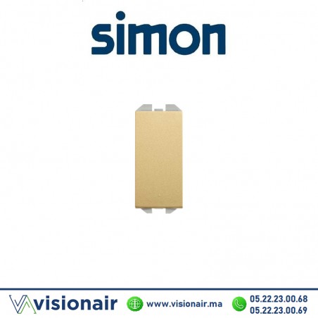 Interrupteur Simon270 unipolaire Or 20001101-095 Casablanca Maroc
