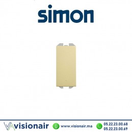 Interrupteur Simon270 unipolaire Laiton 20001101-097 Casablanca Maroc