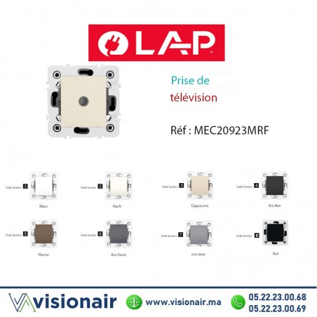 Prise de télévision Marfil LAP MILLENIUM 20923MRF Casablanca Maroc