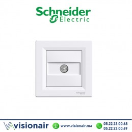Prise TV Schneider Asfora blanc EPH3200121 Casablanca Maroc