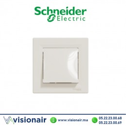 Interrupteur va et vient Schneider Asfora crème EPH0400123 Casablanca Maroc