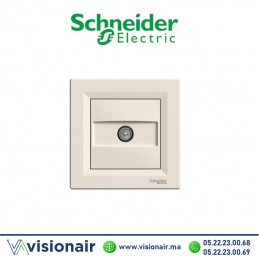 Prise TV Schneider Asfora créme EPH3200123 Casablanca Maroc