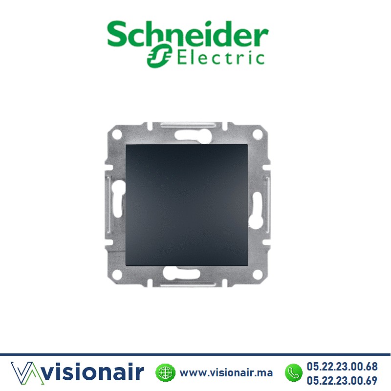 Obturateur Schneider Asfora anthracite EPH5600171 Casablanca Maroc